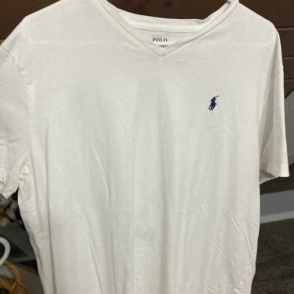 White polo T-shirt - Picture 2 of 3